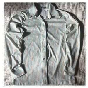 Vintage 1970s Paisley Shirt